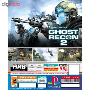 بازی Tom Clancys Ghost Recon 2 مخصوص PS2 ZUA