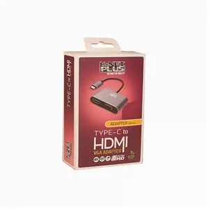 مبدل USB-C به VGA کی نت پلاس مدل KP-COCM2HV02 MZ7