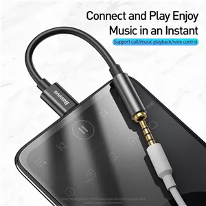 مبدل USB-C به AUX باسئوس مدل CATL54-0G MZ7