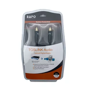 کابل اپتیکال صدا بافو مدل Toslink طول 2 متر GSU