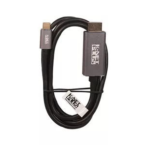 کابل تبدیل USB-C به HDMI کی نت پلاس مدل KP-COCM2HD10 طول 1 متر M7K