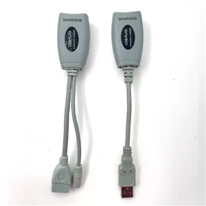 مبدل افزایش طول تحت شبکه USB2.0 ونتولینک مدل power-50m MZ7 
