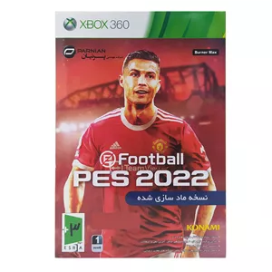 بازی PES 2022 مخصوص XBOX 360 نشر پرنیان ZUA
