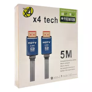کابل HDMI ایکس فورتک مدل 4K طول 5 متر ZUA