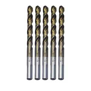 مته آهن ولف مدل مکس پلاس کد YP-0 9.5MM سایز 9.5 میلی متر مجموعه 5 عددی