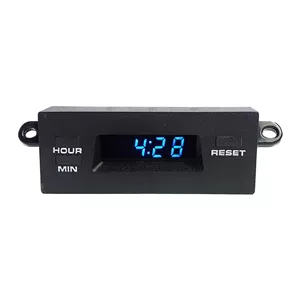 ساعت دیجیتال خودرو کالانیکس مدل SAT-PRIDEBLU-10133 طرح آبی مناسب برای پراید