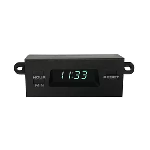 ساعت دیجیتال خودرو کالانیکس مدل SAT-PRIDESBZ-10131 طرح سبز مناسب برای پراید