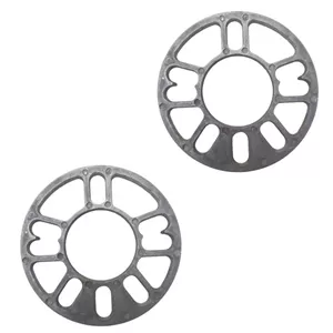 اسپیسر فاصله دهنده رینگ خودرو قطعه سازان کبیر مدل ESP-3010375-5MM مناسب برای پژو 206 مجموعه 2 عددی