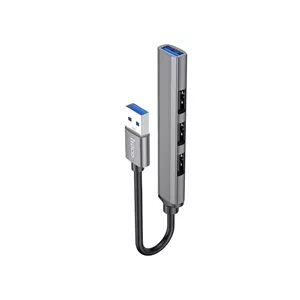 هاب 3 پورت USB هوکو Hoco HB26 4IN1 USB Hub