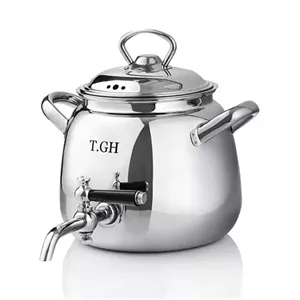 کتری توس 2.5 لیتر شیردار براق مدل 3001 قیطاسی (پس کرایه)