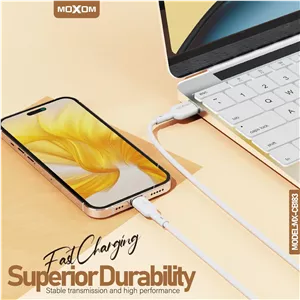 کابل شارژ تایپ سی برند موکسوم مدل MX-CB183
