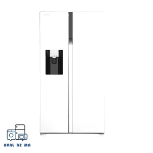 یخچال فریزر ساید بای ساید 28 فوت ایکس ویژن مدل HS600-SI