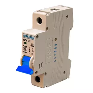 فیوز مینیاتوری تک پل 20 آمپر پارس فانال مدل C20