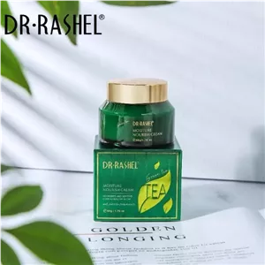 کرم صورت چای سبز دکتر راشل 50 گرم آبرسان و مرطوب کننده قوی