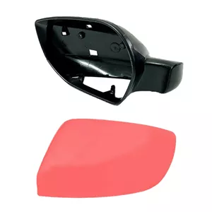 قاب آینه چپ خودرو کالانیکس مدل GHB-QUICKREDL-10857 مناسب برای کوییک به همراه فلاپ