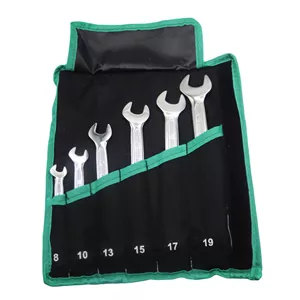 آچار یکسر تخت و یکسر رینگی سیلور مدل YP-GTSTC68-19MM مجموعه 6 عددی