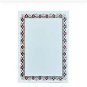 کاغذ گلاسه ابر و باد A5 ( کاغذ تذهیب )