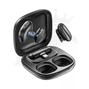 میکروفون یقه ای وایرلس دار POWERFUL مدل M50 دو عدد فرستنده(اصل)