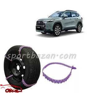 زنجیر چرخ ژله ای تویوتا کرولا کراس درجه یک ساخت ترکیه (ارسال پس کرایه)