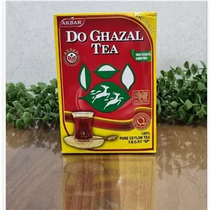 چای دو غزال اصلی شیر نشان ساده 
