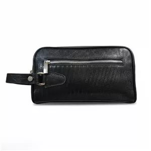 کیف دستی مردانه مدل آرهان چرم طبیعی لیزارد