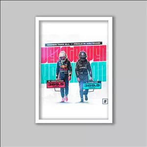 تابلو مدل فرمول یک مکس ورشتپن و لوئیس همیلتون کد LA-G10289 GCG