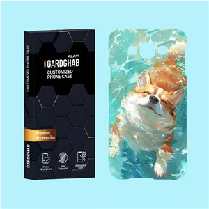 کاور گارد قاب علوی مدل حیوانات مناسب برای گوشی موبایل سامسونگ Galaxy E7 2015مدل 2