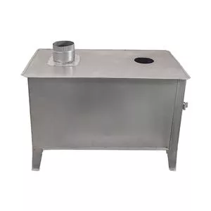 بخاری هیزمی چهارگوش بزرگ ورق ضخیم (پس کرایه)