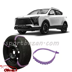 زنجیر چرخ ژله ای کی ام سی X5 درجه یک ساخت ترکیه (ارسال پس کرایه)