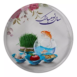 مگنت مدل S12719 طرح ماهی سفره هفت سین YU7