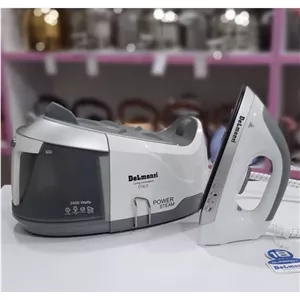 اتو بخار مخزن دار دلمونتی سفید مدل 990 ارسال رایگان