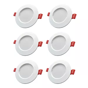 پنل بک لایت 9 وات شاهچراغ مدل روناک بسته 6 عددی JZT