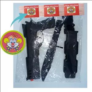 اسباب بازی جنگی دنیای سرگرمی های کمیاب مدل ست کماندو مجموعه 3 عددی DTS