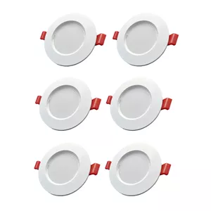 پنل بک لایت 7 وات شاهچراغ مدل روناک بسته 6 عددی JZT