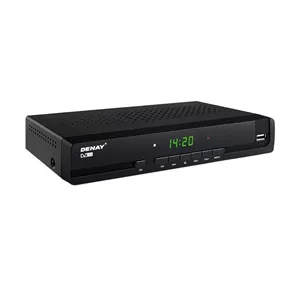 گیرنده دیجیتال دنای مدل STB1027.HEVC به همراه تقویت کننده آنتن