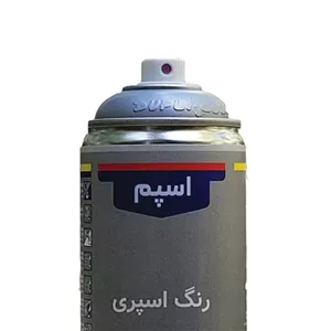 اسپری رنگ نقره ای اسپم مدل matt white حجم 300 میلی لیتر