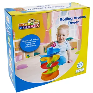 بازی آموزشی هپی لرنر مدل Rolling Around Tower M55