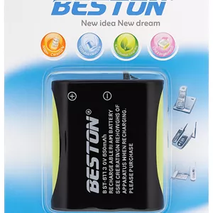 باتری تلفن بیسیم Beston BST-P511 ظرفیت 850mAh نوع Ni-MH 3.6V