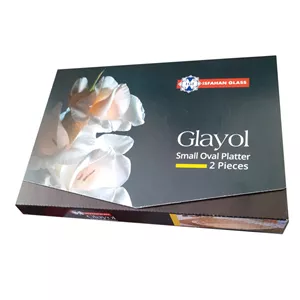 دیس شیشه و بلور اصفهان مدل گلایل 551 بسته 2 عددی ارسال پس کرایه