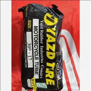 تیوپ لاستیک عقب موتور سیکلت برند یزد 300.17