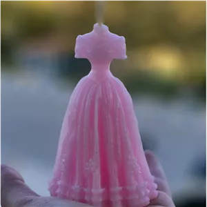 شمع پرنسس  شمع دخترونه شمع هدیه شمع شمع صورتی شمع کادویی