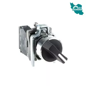 کلید گردان فلزی دو حالته (یکطرفه) مدلXB4-BD21 اشنایدر