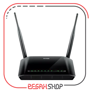 مودم روتر ADSL2 plus بی سیم N300 برند D-Link مدل DSL-2740U