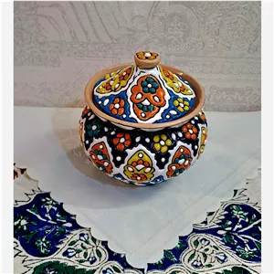 قندان سفال- مینای سایز بزرگ 