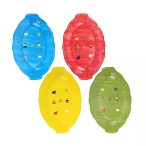 دیس بزرگ سرامیکی دست ساز طرح گبه دالبری