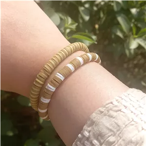 دستبند زنانه فیمو دستساز اکسسوری مینیمال