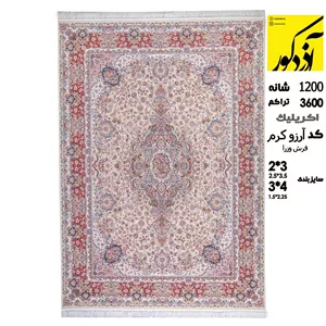 فرش ماشینی وزرا،آرزو کرم
