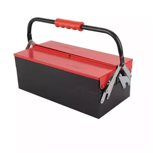 جعبه ابزار فلزی 40 سانتیمتری 2 طبقه کد 4705 آروا MZ466