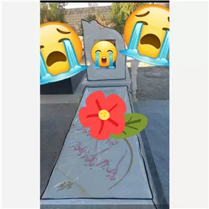 کاور سنگ مزار طلق 020 