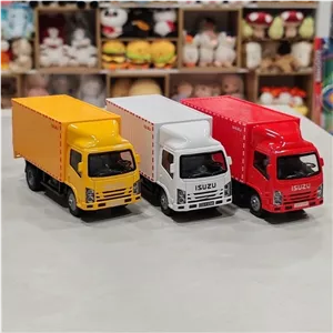 کامیون فلزی ایسوزو Isuzu (موزیکال، چراغدار، قدرتی) درب عقب بازشو